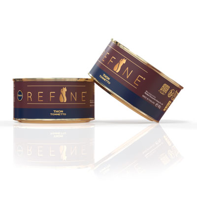 REFINE Classic Tuna: A High-Quality Protein Source for Cat Nutrition, 85g
